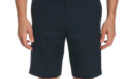 Men's Flat Front Expandable Waistband Golf Short